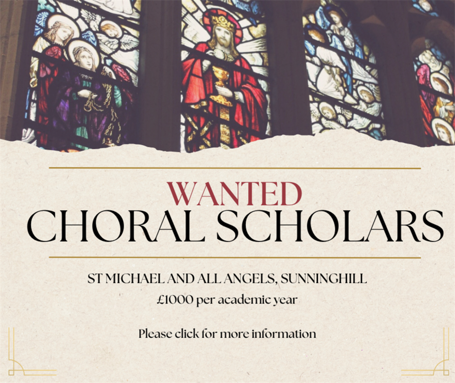 CHoral Scholar Advert (Faceboo