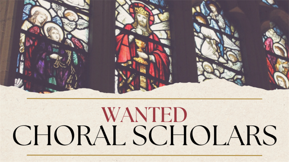 CHoral Scholar Advert website